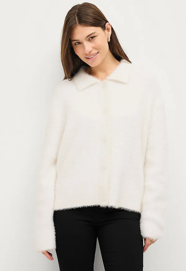 Ellos Collection - Cardigan Frida - Vit
