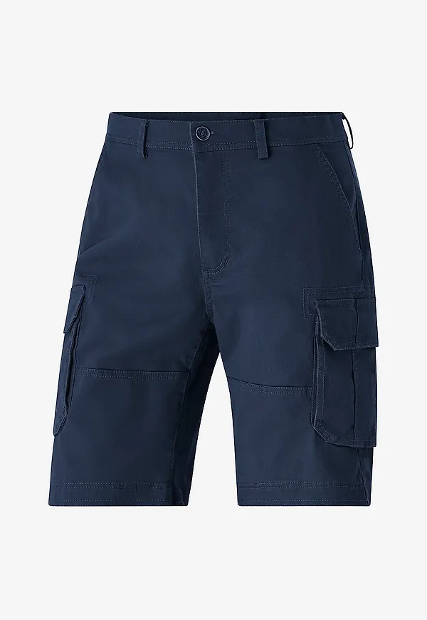 Ellos Collection - Cargoshorts Aidan - Blå