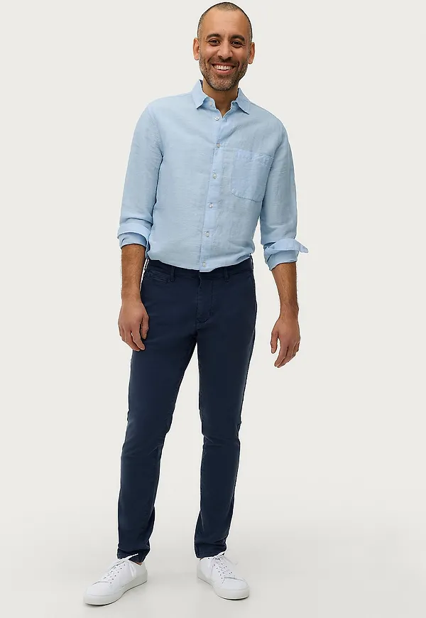 Ellos Collection - Chinos Mason - Blå