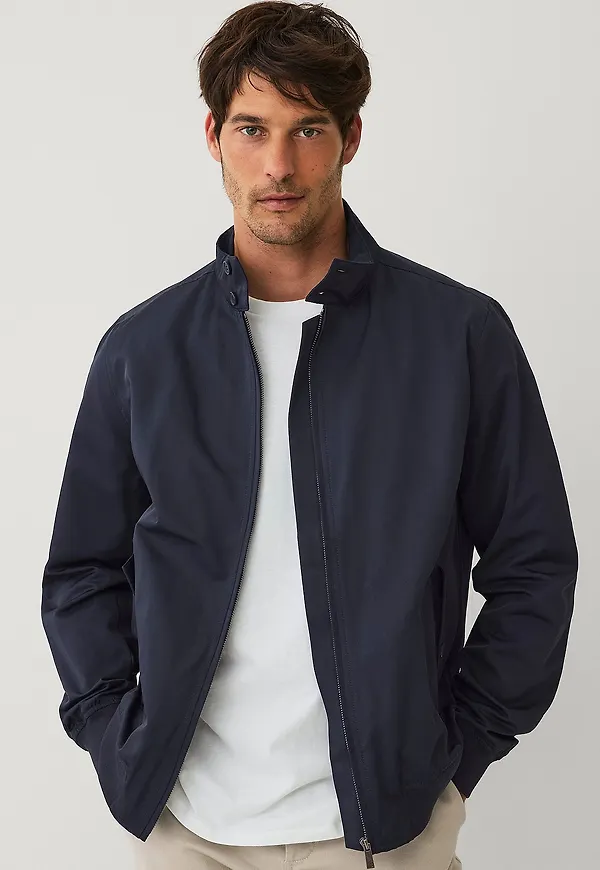 Ellos Collection - Harrington jacka Tom - Blå