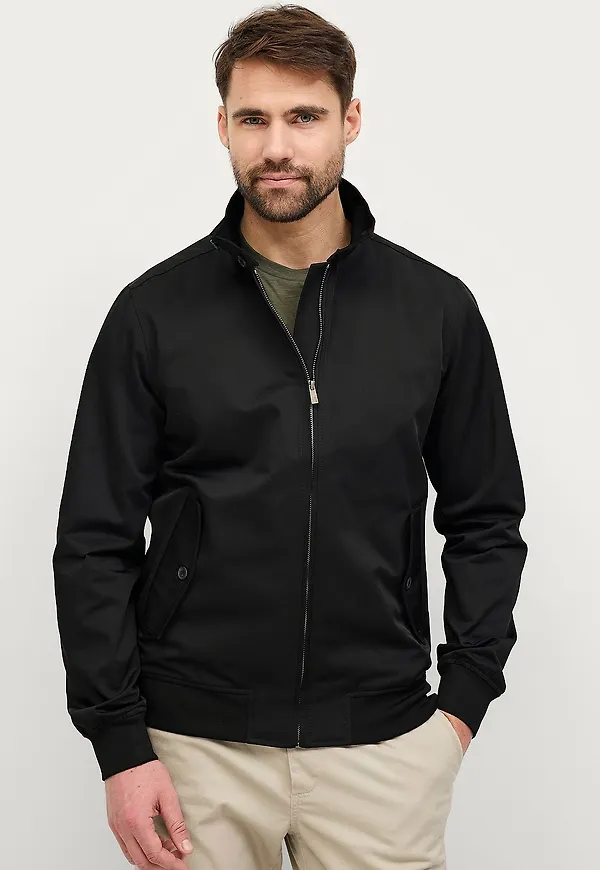Ellos Collection - Harrington jacka Tom - Svart