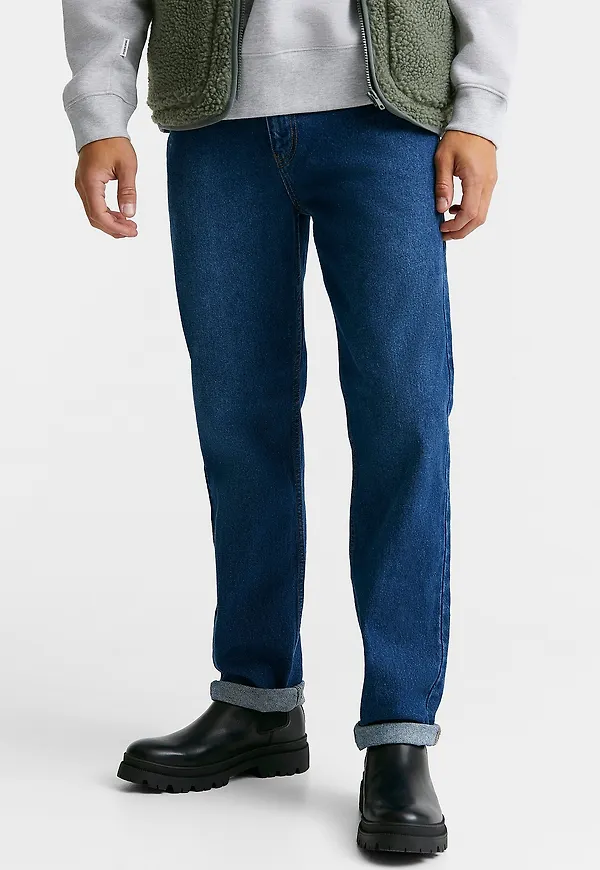 Ellos Collection - Icon Regular Straight Jeans - Blå