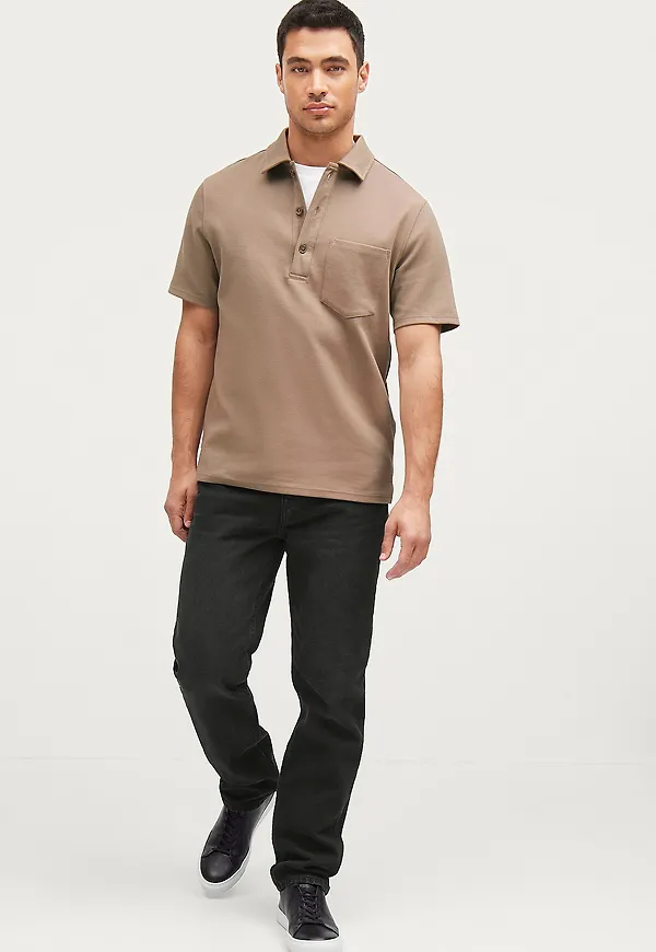 Ellos Collection - Icon Regular Straight Jeans - Svart