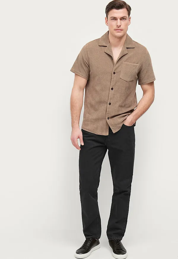 Ellos Collection - Icon Regular Tapered Jeans - Svart