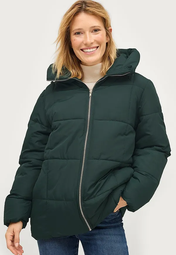 Ellos Collection - Jacka Lena Padded - Grön