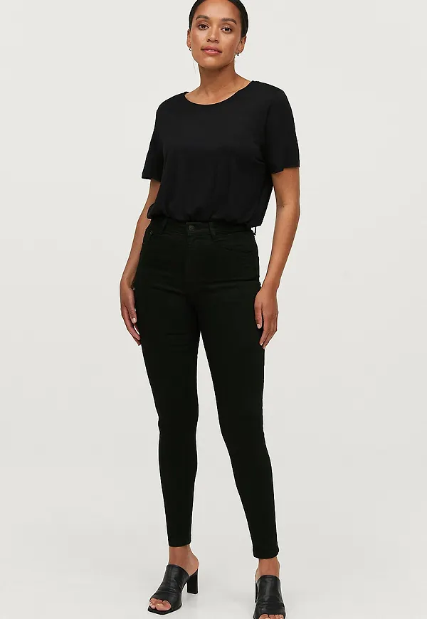 Ellos Collection - Jeans Mandy Supersoft - Svart