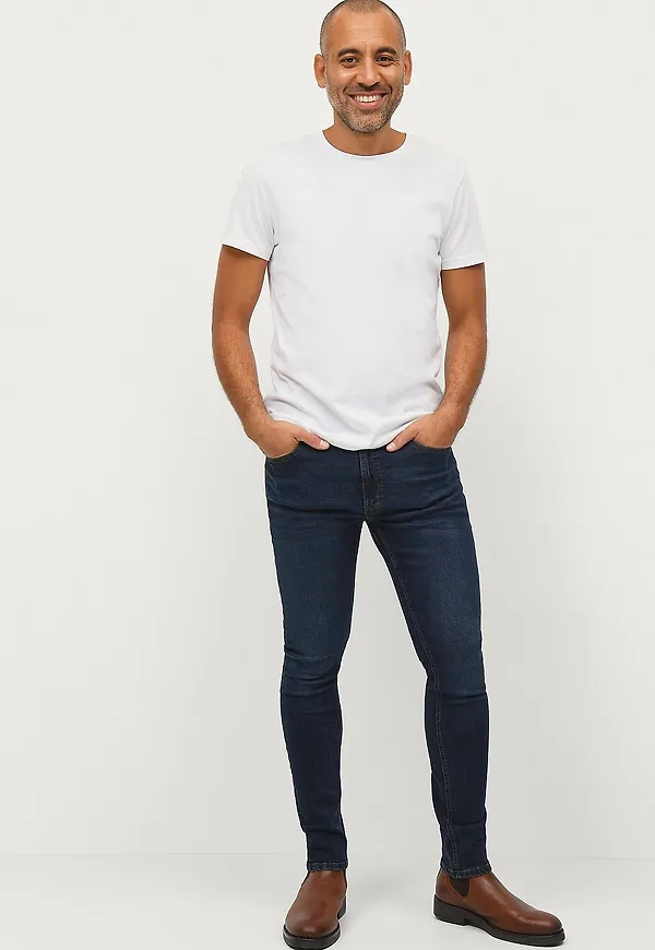 Ellos Collection - Jeans Nate Slim Fit - Blå