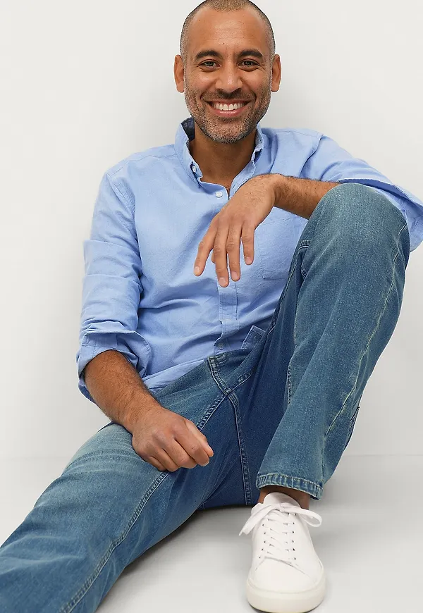 Ellos Collection - Jeans Rowan Straight Fit - Blå