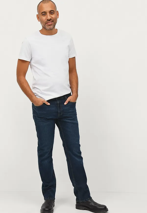 Ellos Collection - Jeans Rowan Straight Fit - Blå