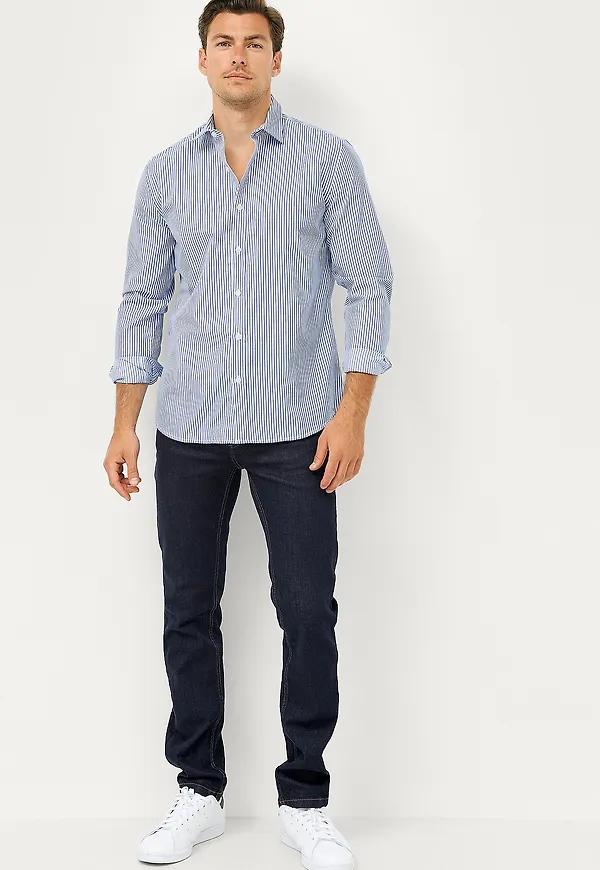 Ellos Collection - Jeans Warric Classic Fit - Blå