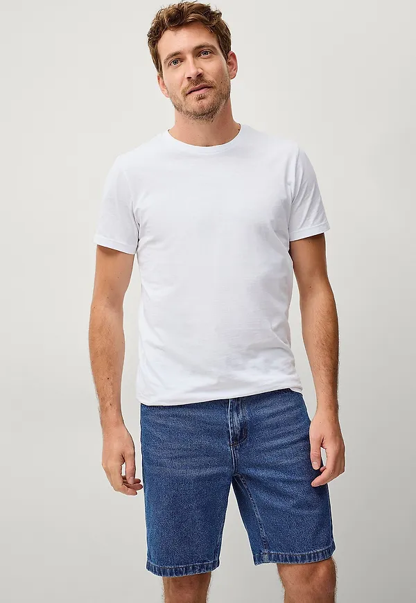 Ellos Collection - Jeansshorts Luke - Blå