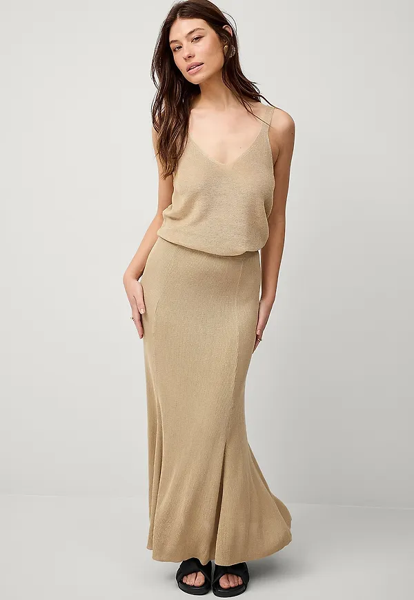 Ellos Collection - Kjol Janine - Beige