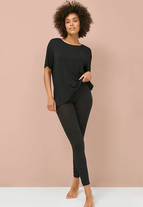 Ellos Collection - Leggings Pauline - Svart