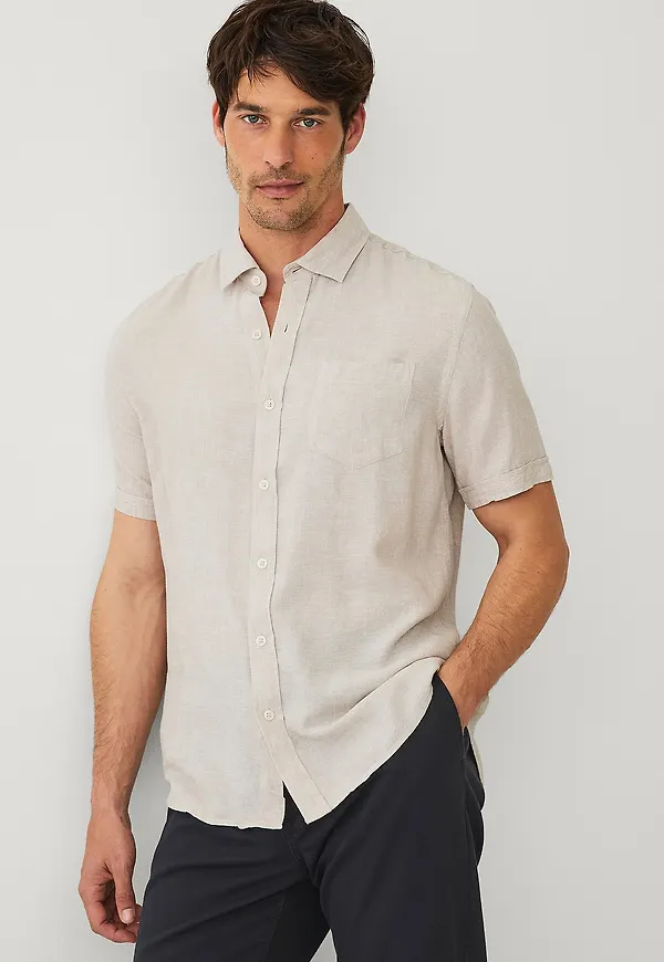 Ellos Collection - Linneskjorta - Beige