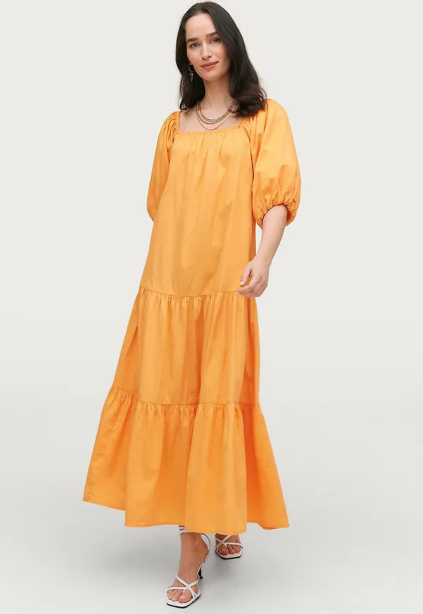 Ellos Collection - Maxiklänning Lindy - Orange