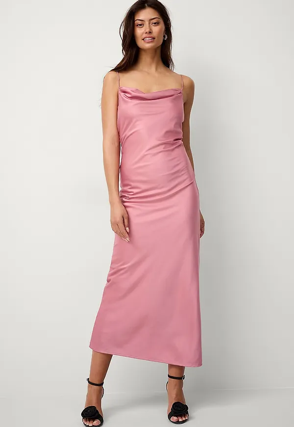 Ellos Collection - Maxiklänning Slipdress Serena - Rosa