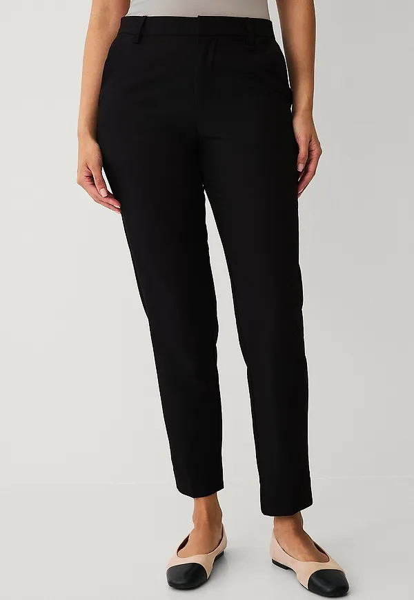 Ellos Collection - Slacks med stretch - Svart