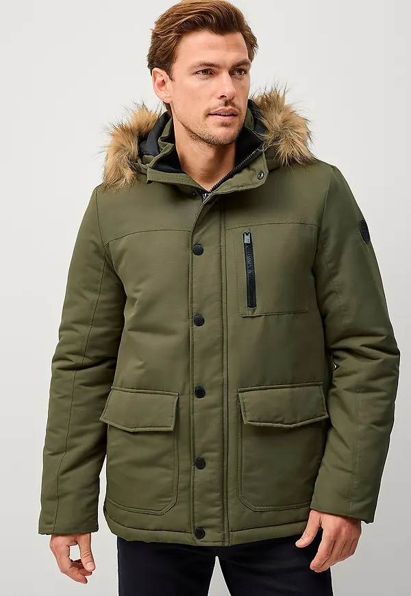 Ellos Collection - Parkas Bennett - Grön