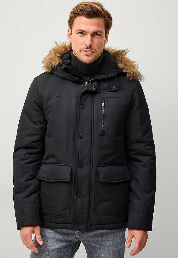 Ellos Collection - Parkas Bennett - Svart