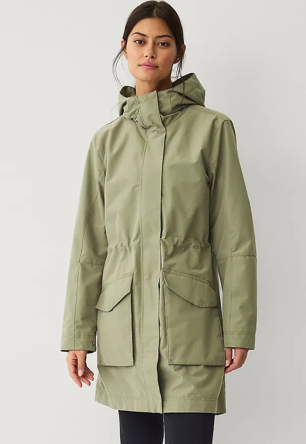Ellos Collection - Parkas Urban Parka W - Grön