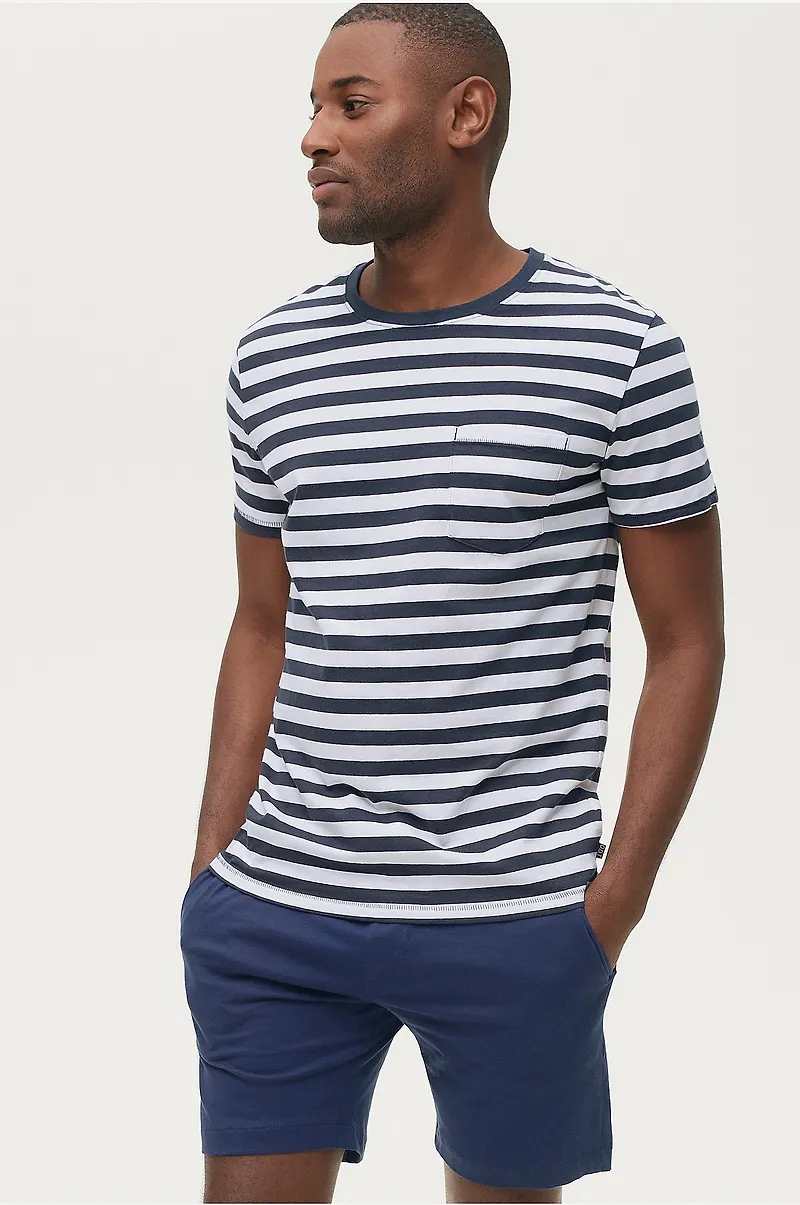 Ellos Collection - Pyjamas, set i 2 delar - Blå