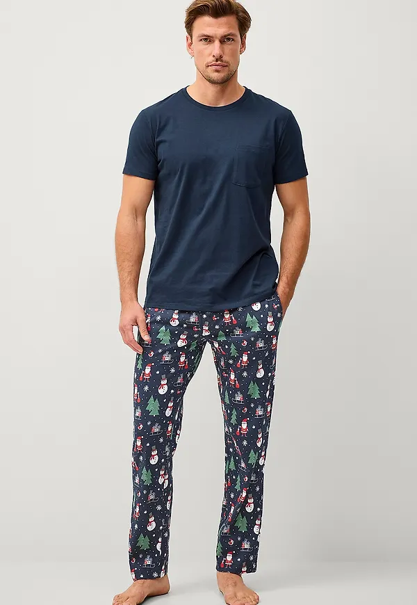 Ellos Collection - Pyjamas Melker - Blå