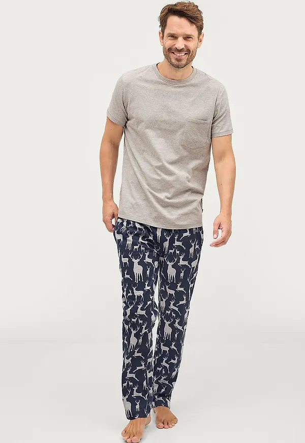 Ellos Collection - Pyjamas Melker - Grå
