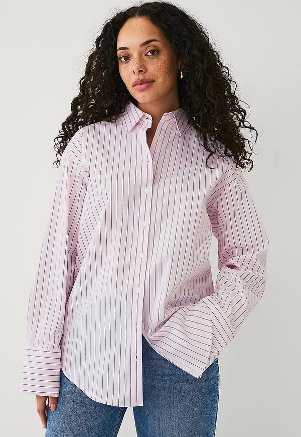 Ellos Collection - Shirt With Long Sleeve - Rosa
