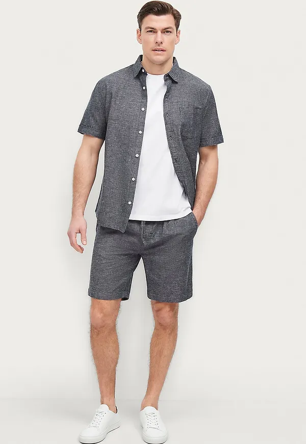 Ellos Collection - Shorts Benton - Blå