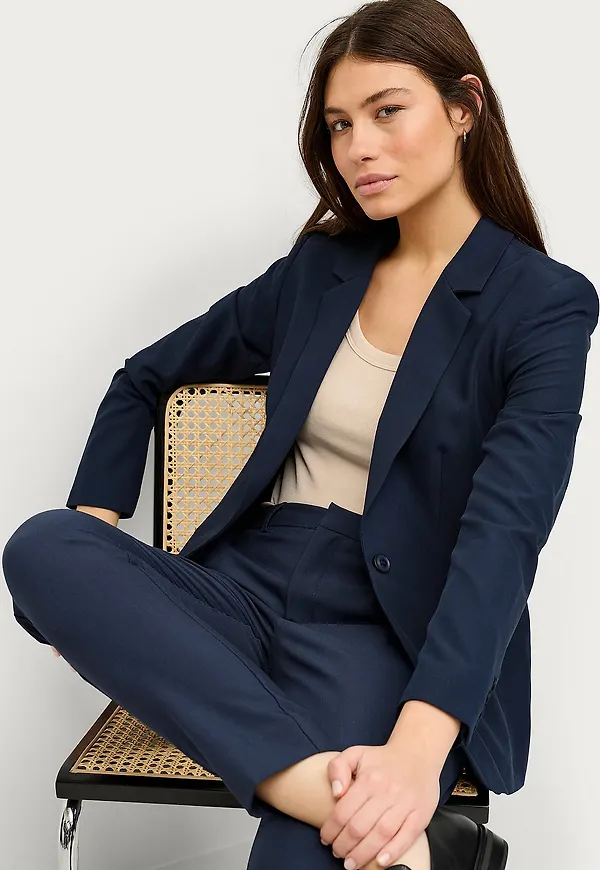 Ellos Collection - Slim fit kavaj - Blå