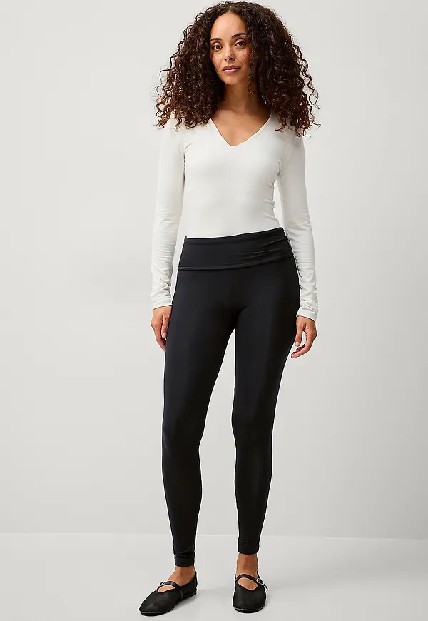 Ellos Collection - Mjuka leggings - Svart