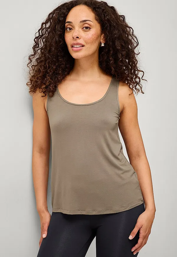 Ellos Collection - Linne med a-linjeform - Beige