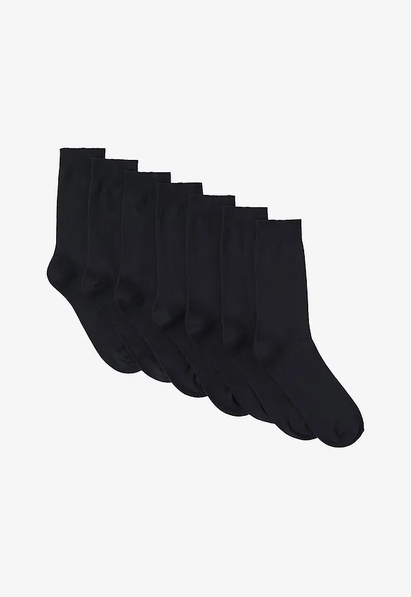 Ellos Collection - Strumpa 7-pack - Svart