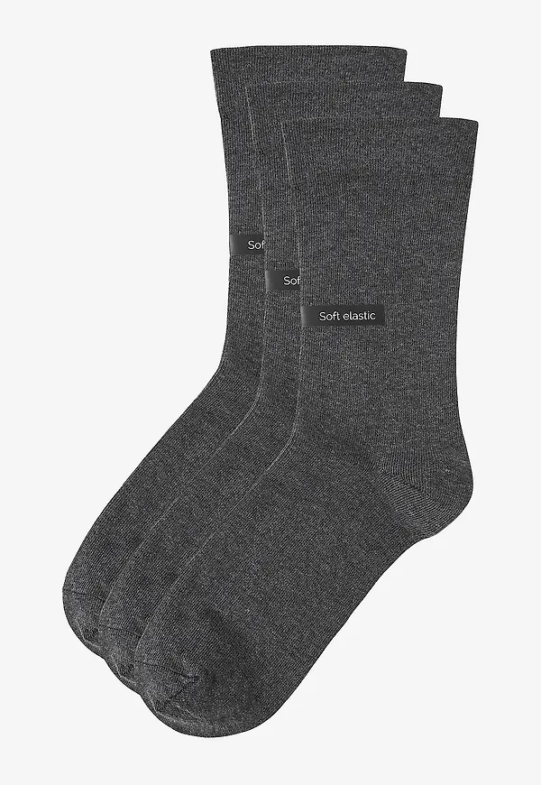 Ellos Collection - Strumpor 3-pack - Grå