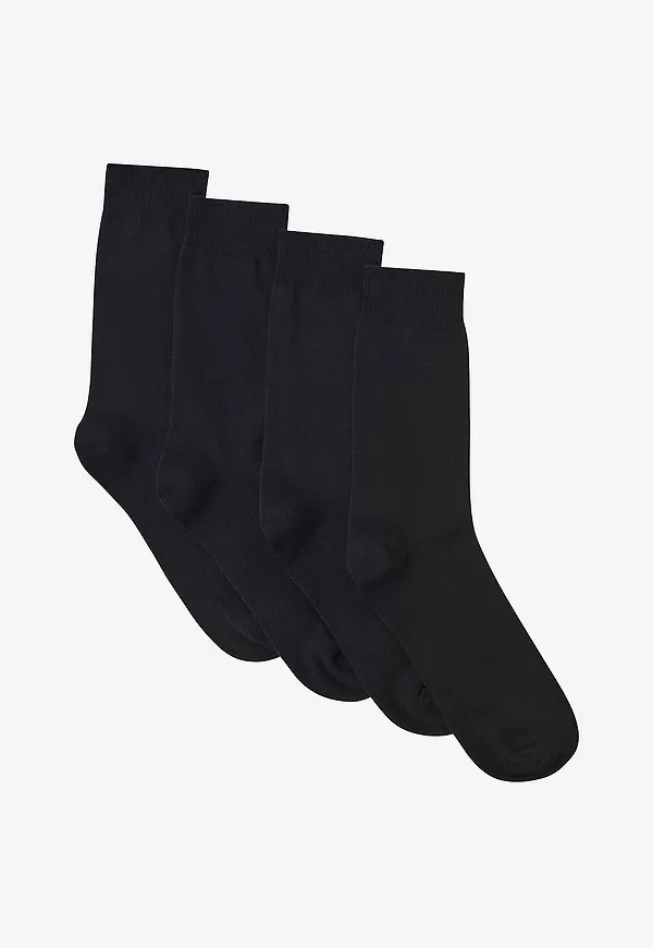 Ellos Collection - Strumpor 4-pack - Svart