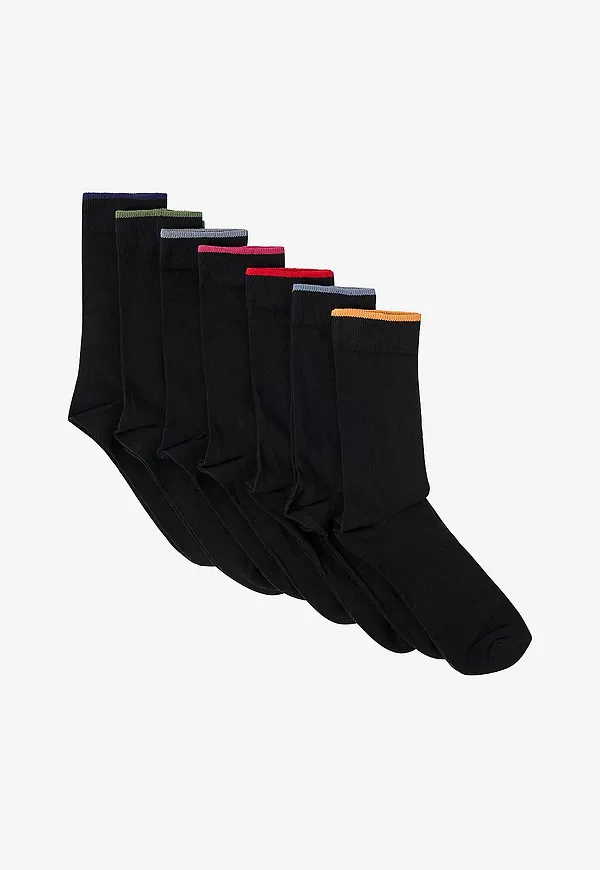 Ellos Collection - Strumpor 7-pack - Svart
