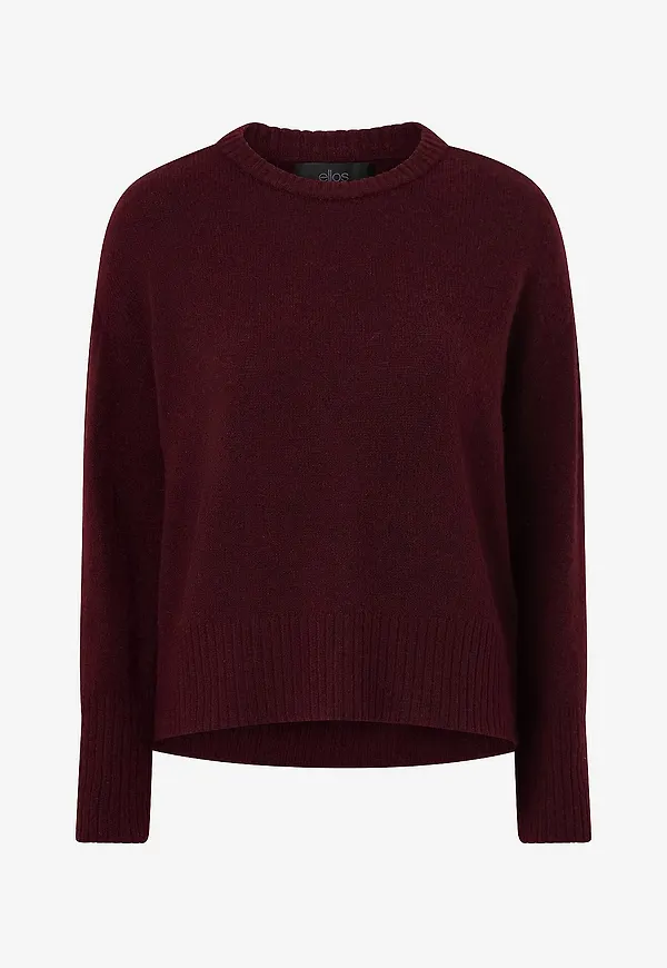 Ellos Collection - Sweater O-neck - Röd