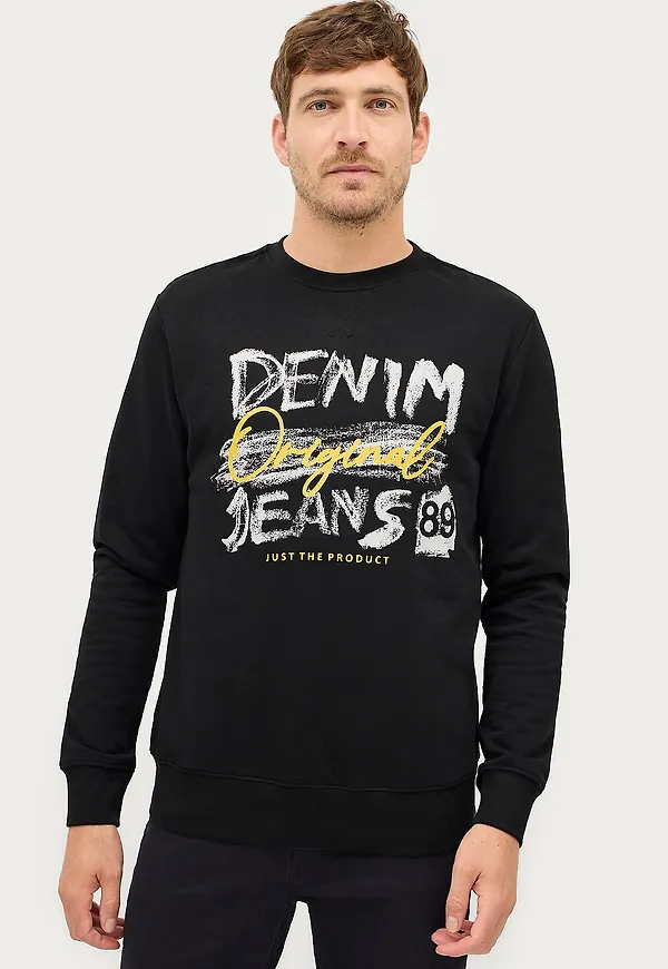 Ellos Collection - Sweatshirt Hank - Svart
