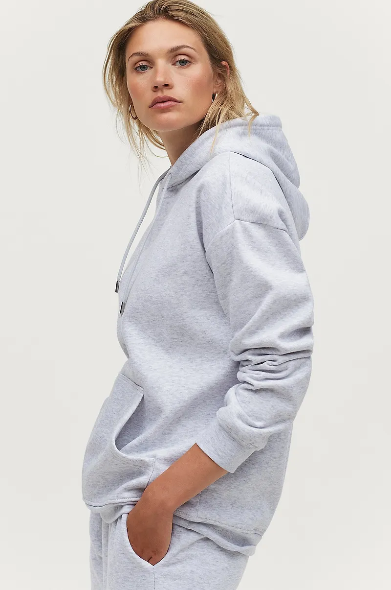 Ellos Collection - Sweatshirt med luva - Grå