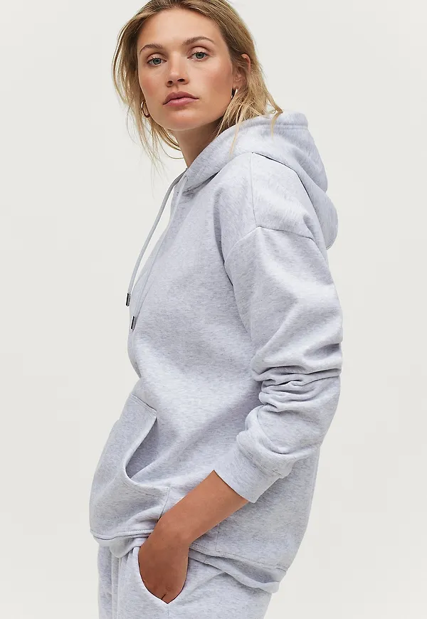 Ellos Collection - Sweatshirt med luva - Grå
