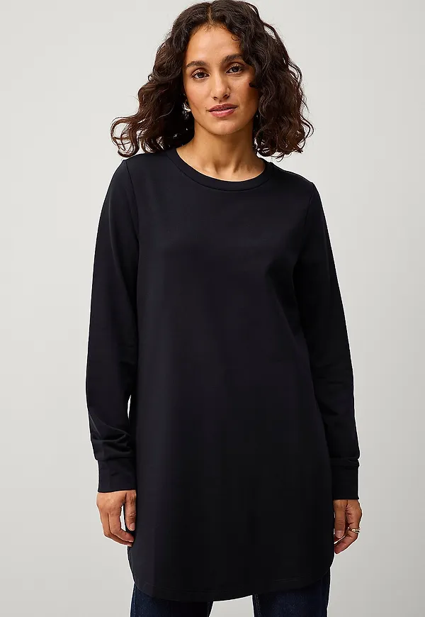 Ellos Collection - Sweatshirttunika - Svart