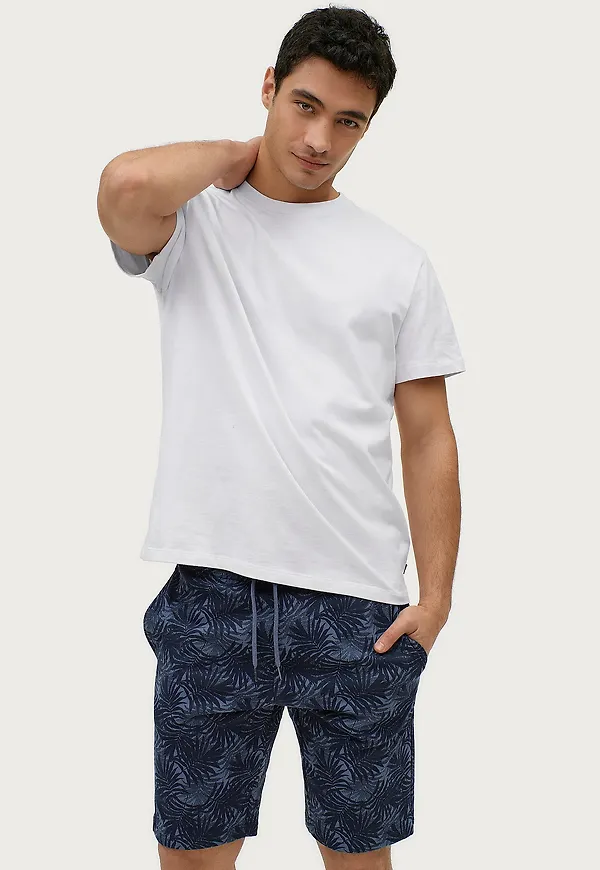Ellos Collection - Sweatshorts Tyson - Blå