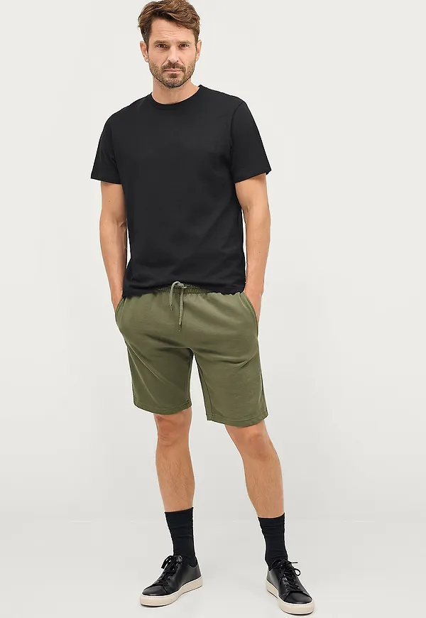 Ellos Collection - Sweatshorts Tyson - Grön