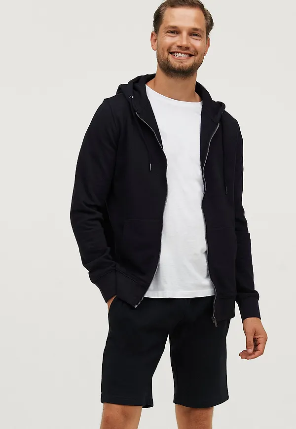 Ellos Collection - Sweatshorts Tyson - Svart