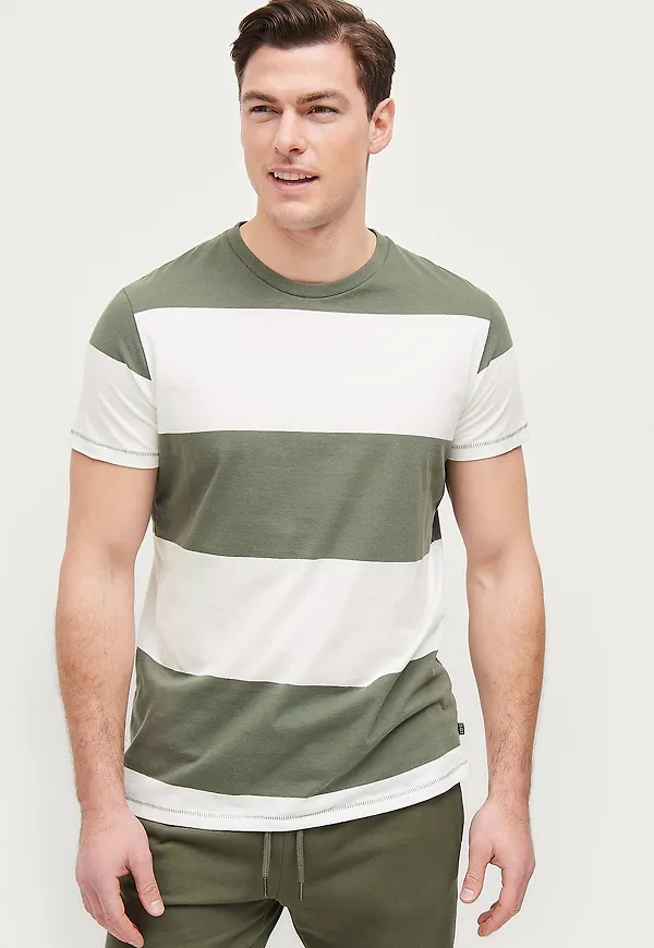 Ellos Collection - T-shirt Axel - Grön
