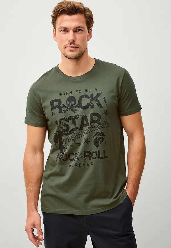 Ellos Collection - T-shirt Brody - Grön