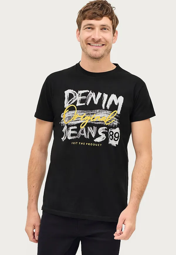Ellos Collection - T-shirt Brody - Svart