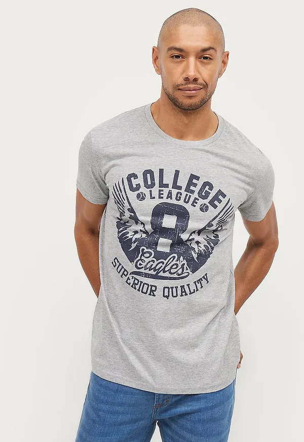 Ellos Collection - T-shirt Devon - Grå