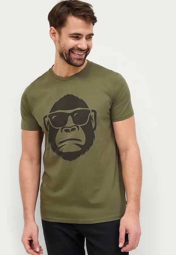 Ellos Collection - T-shirt Devon - Grön