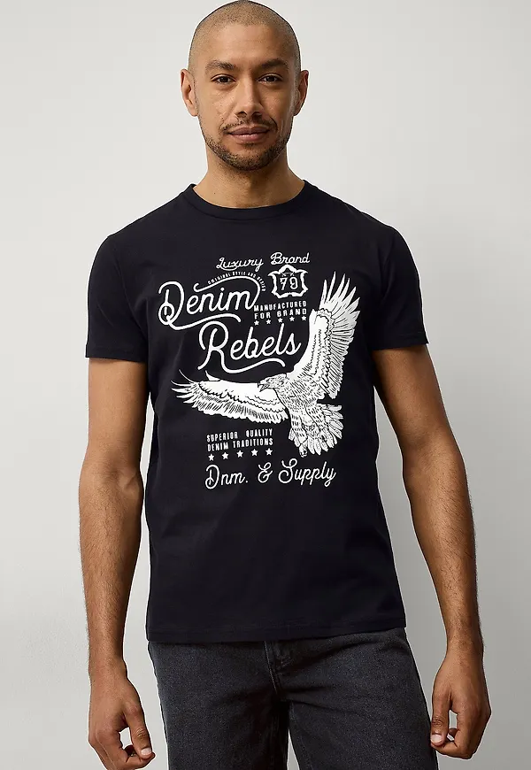 Ellos Collection - T-shirt Devon - Svart